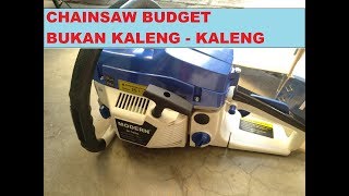 Product Review : Budget Chainsaw Modern M-5200 22inch