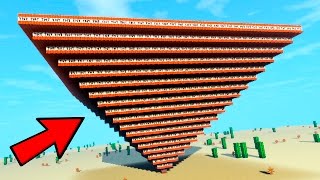 НУБЫ В ПЕРЕВЁРНУТОЙ ПИРАМИДЕ / ЗАЩИТА 99% ТРОЛЛИНГ НУБА | MINECRAFT NOOB TROLLING
