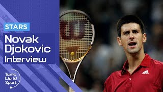Young Novak Djokovic on Trans World Sport