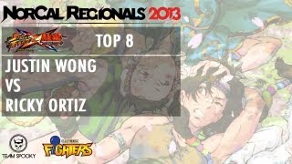 Justin Wong vs Ricky Ortiz - Street Fighter x Tekken - NorCal Regionals 2013 Top 8