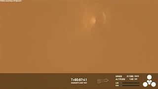 Second Starship launch anomaly