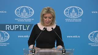 Russia: US, Germany, France and UK 'declared war' on RT - FM spox Zakharova
