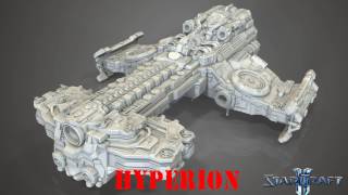 Battlecruiser Hyperion - Starcraft 2 -  3D model