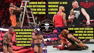 RAW 20 de Enero de 2020 - Análisis Picante