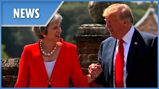 President Trump says Brexit deal makes US and UK trade difficult