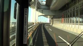 [Tokyo Bus Cab View] Toei Bus "Rainbow 01" Tokyo Big Sight - Hamamatsucho Station