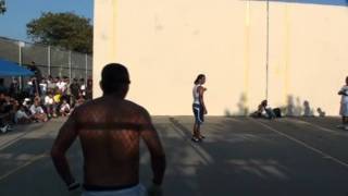 2011 USHA NATIONAL 1-WALL BIG BALL HANDBALL CHAMPIONSHIPS - YC VS TG 4/6