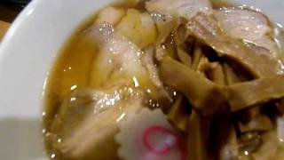 沖縄のラーメン店 花月 pt.2 大崎食堂(喜多方らーめん 肉増し) + 餃子セット
