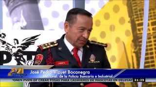 José Pedro Vizuet, nos platicó de la vocación de la Policía Bancaria e Industrial