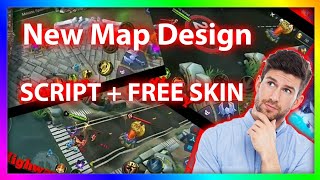 New Map Design Script Mobile Legends + Free Skin