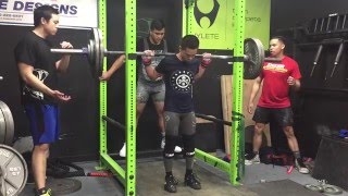 Barbell Brigade: High Bar Squat (260 lbs)
