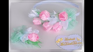 СВАДЕБНЫЕ УКРАШЕНИЯ канзаши? Wedding jewelry Kanzashi