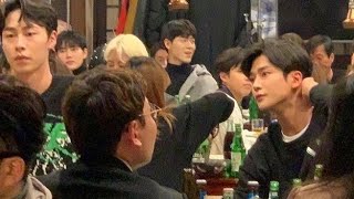 Lee jae wook ❤ Hye yoon ❤ Roo won giving a speech 'wrap up party extraordinary you'