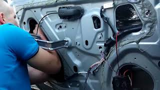 Nissan Note шумоизоляция двери