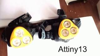 фонарь на Attiny13