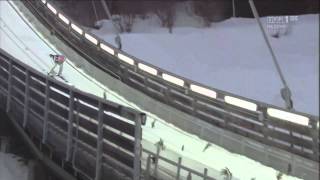 Manuel Fettner - 128m - Predazzo HS134 2013 (WCh) - Best Landing EVER [HD - 1080p]