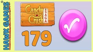 Candy Crush Saga Level 179 (Candy Order level) - 3 Stars Walkthrough, No Boosters