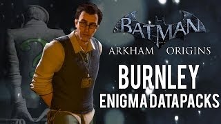 Batman Arkham Origins - Burnley - All Enigma Datapacks / Extortion Files Locations