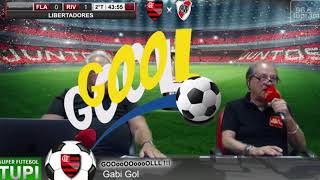 GOL DO EMPATE - FLAMENGO 1 X 1 RIVER PLATE