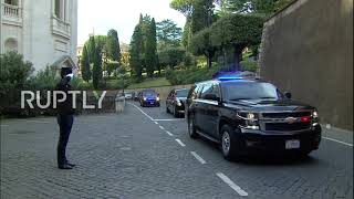 Holy See: US President Biden arrives at Vatican ahead of G20 summit