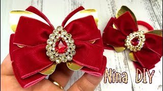 Роскошные Банты из Бархатных Лент/Arcos de fita de veludo de luxo