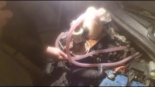 Промывка печки на Ford Fiesta 2007 года