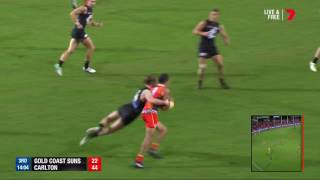 Highlights: Gold Coast v Carlton