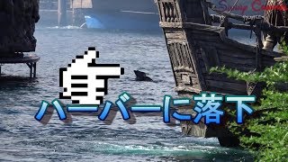 ショー中にハーバーに落水！！その衝撃な瞬間を！