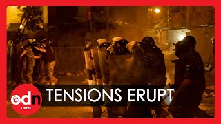 Beirut Explosion: Angry Protesters Clash with Police as City Descends into Chaos
