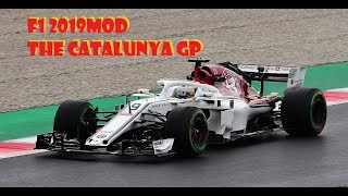F1 2019(mod): MY Barcelona  GP 2019 Qualifying & RACE!-ENG- 60FPS -Track IR5!
