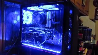 PC Case LED Strip Installation