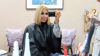 I LET MY HAIRDRESSER DO WHATEVER SHE WANTED TO MY HAIR!