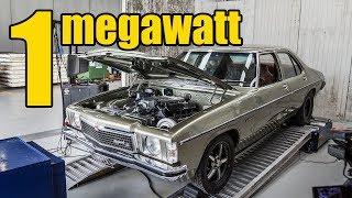 LUMPER Dyno - Twin Turbo Holden Makes a MegaWatt!