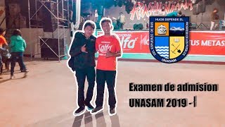 Examen de admisión UNASAM 2019 - I