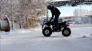 test-drive IRBIS atv 200U (тест-драйв квадроцикл ИРБИС 200 куб.см)