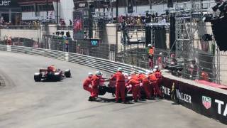 Esteban Ocon Crash