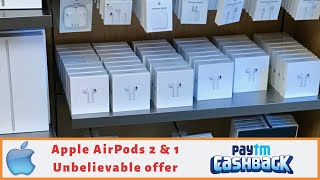 Apple AirPods 2 & 1 cashback offer & free insurance | Cellbuddy
