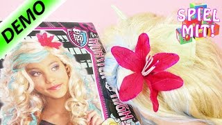 Monster High Lagoona Blue Perücke für Kinder zum verkleiden | Kostüm