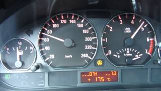 BMW E46 328i 0-100 kmh