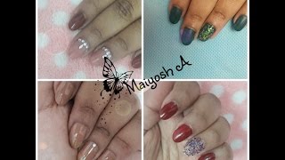 العناية بلاظافر و تقويتها + 4 اشكال و رسم على الاظافر