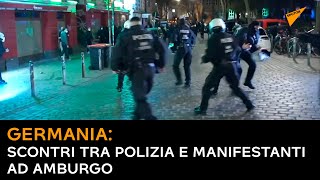 Germania: Scontri tra polizia e manifestanti ad Amburgo