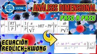 ???? Análisis dimensional de la ecuación de Redlich-Kwong en su forma cúbica | Termodinámica