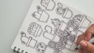 Cactus y #Zentangle Art! | #Cactus and Zentangle Art! | Shantal Art