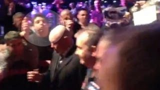 Premier League Of Darts 2013 - Week 8 - Taylor gets spat HD