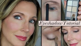 "Eyelid Lift" Eyeshadow Tutorial for Mature Hooded Eyes