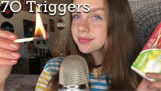 ASMR 70 Triggers in 70 Minutes