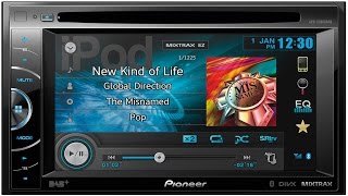 PIONEER AVH-160DVD + CD-SR100