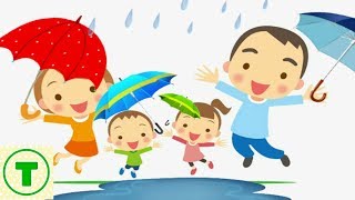 Rain Rain Go Away Забавная детская песенка НА АНГЛИЙСКОМ языке от TeMa Kids Show