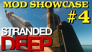 Stranded Deep Gameplay | AK47, GRENADE & LIGHTHOUSE!! | MODS PART 4 (HD 60FPS)
