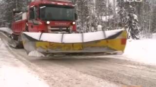 Зимние дороги в Финляндии и России